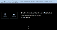 Desktop Screenshot of lafermededamply.com